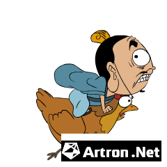 4故宫“骑鸡仙人”表情