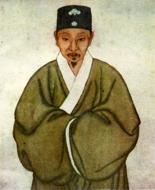 汤显祖画像（陈作霖1838年绘，俞平伯藏）