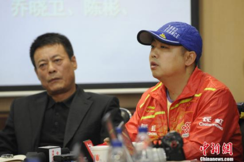 资料图：刘国梁。<a target='_blank' href='http://www.chinanews.com/'>中新社</a>发 崔楠 摄