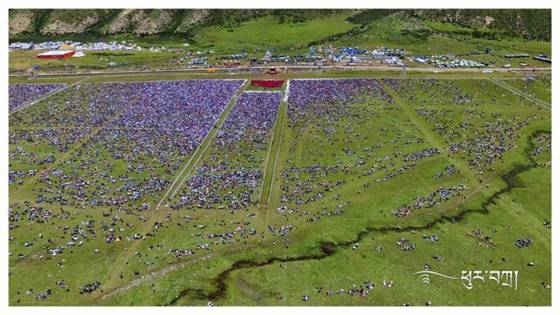 西藏迎来“直孔猴年颇瓦大法会” 西藏迎来“直孔猴年颇瓦大法会”