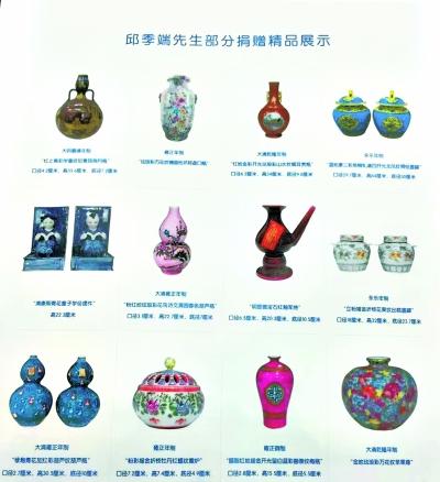 邱季端回应捐赠北师六千件陶瓷:没看就质疑不公平