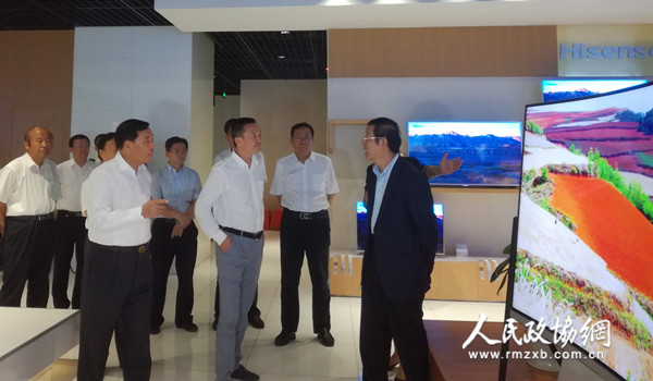 天津市政协调研企业创新和城市规划建设情况