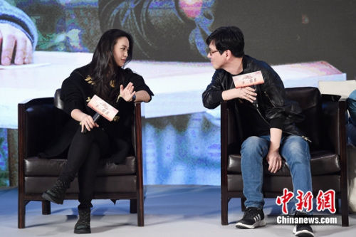 汤唯与老公金泰勇 张曦 摄 汤唯与老公金泰勇 张曦 摄