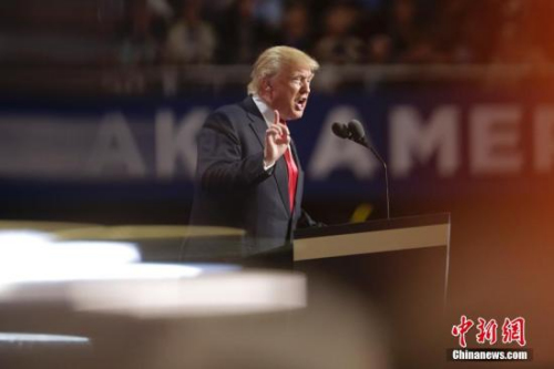 资料图:特朗普 点击进入下一页