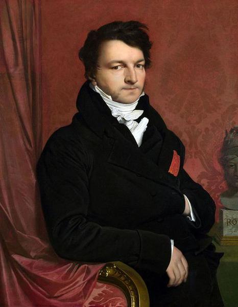 《雅克·玛切特》安格尔作品