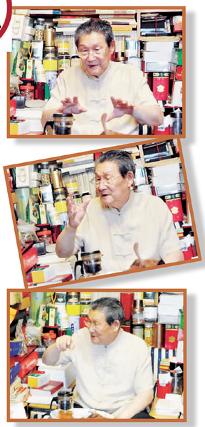 楼宇烈 刘玉阁 摄