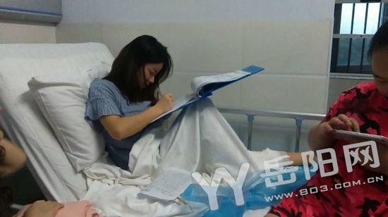 救护车遭车祸 女护士口鼻流血救病人