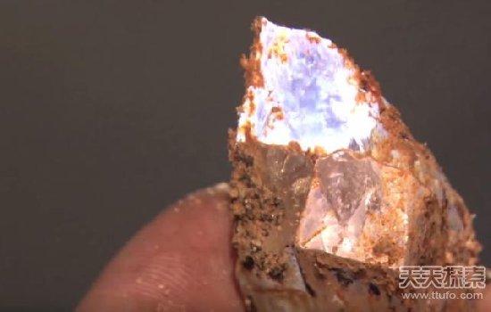 男子野外挖到奇石:切割后的发现让人震撼