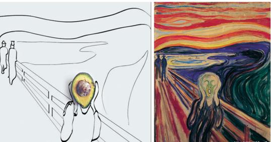 当<a href='http://search.xinmin.cn/?q=艺术家' target='_blank' class='keywordsSearch'>艺术家</a>是吃货，<a href='http://search.xinmin.cn/?q=食物' target='_blank' class='keywordsSearch'>食物</a>也能秒变名画！