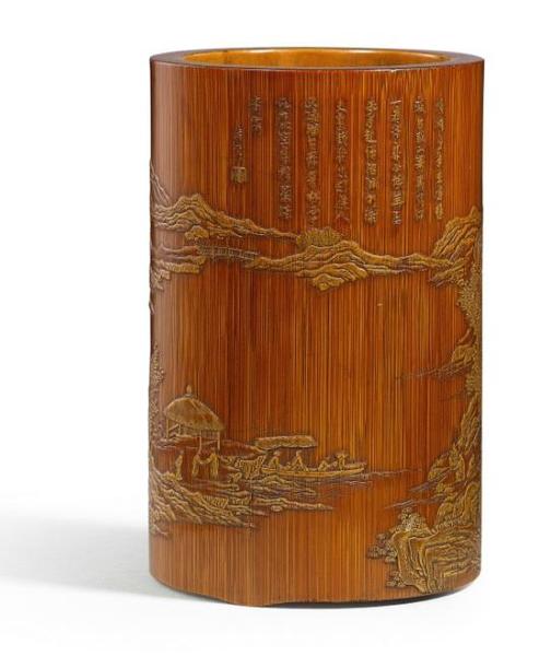 十七世纪 张?；浦浦竦窳羟嗌剿ジ笸急释?
　　《?；啤房?“希黄”印

　　高 10.6 公分