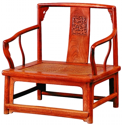 榉木矮南官帽椅(家具·明代) 榉木矮南官帽椅(家具·明代)