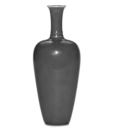 清康熙豇豆红釉莱菔尊 清康熙豇豆红釉莱菔尊