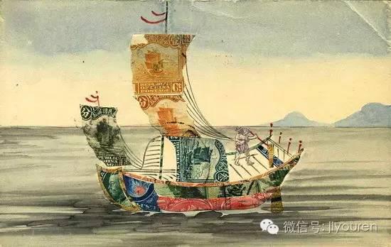 以邮票为画笔的艺术品——邮票剪贴画