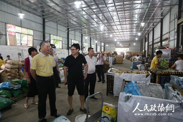 广东阳春市政协开展走访外地政协委员活动