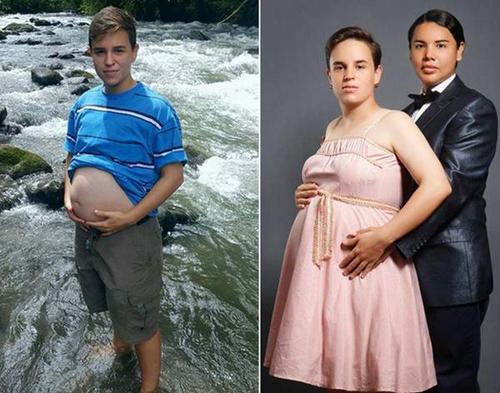 世界首例变性夫妻生子:爸爸怀孕妈妈照顾