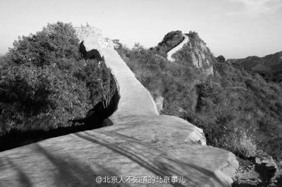 “最美野长城”被抹平。资料图片