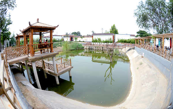 东召里村垃圾坑改造的公园0024