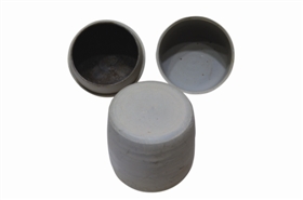 图1 宋代建窑 素胎带盖茶叶罐