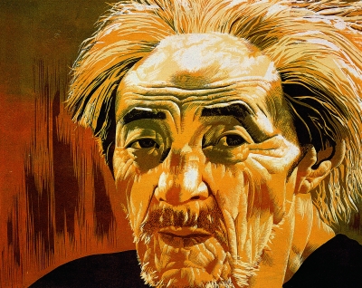 贵州人之二(版画) 28×37厘米 1988年 王华祥 贵州人之二(版画) 28×37厘米 1988年 王华祥