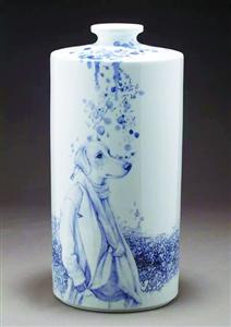 为动物画家唐云辉的陶瓷作品 为动物画家唐云辉的陶瓷作品