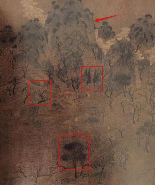 《游春图》局部 《游春图》局部