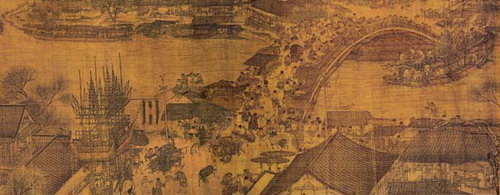 张择端 《清明上河图》(局部) 张择端 《清明上河图》(局部)