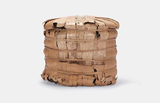 民国初期 百年蓝标宋聘号圆茶(一筒)