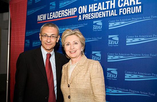 希拉里与波德斯塔