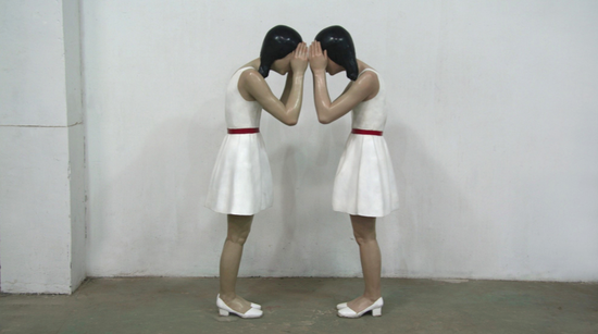 图片:《尽头(Ⅰ)》玻璃钢着色