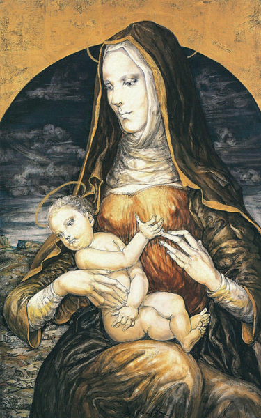 圣母像(二人像)