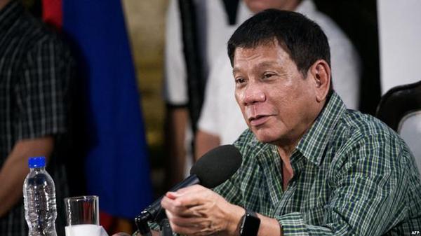 民调显示菲律宾民众对杜特尔特满意率高达86%