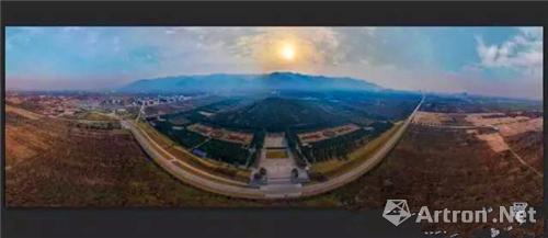 2010年10月1日，丽山园（秦陵遗址公园）以别样的形式重现。