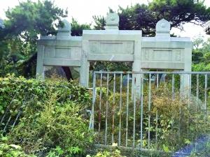 北洋政府重臣周子齐墓遭严重破坏 墓地荒草一人高