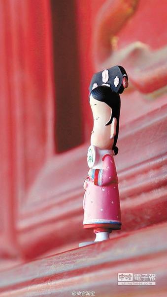 北京故宫文创產品条格格。（取自新浪微博@故宫淘宝）