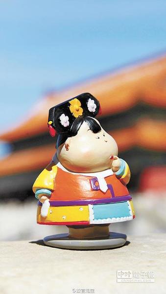 北京故宫文创產品筒格格。（取自新浪微博@故宫淘宝）