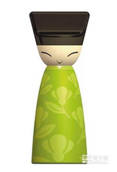 台北故宫文创產品，清皇帝胡椒研磨器。（翻摄自故宫精品）