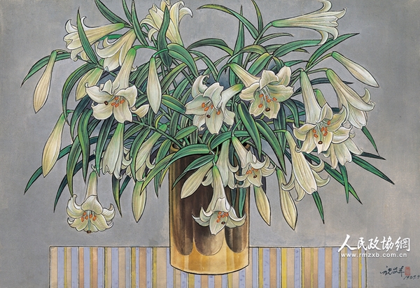 祝大年-《百合》-1989年_副本 祝大年-《百合》-1989年_副本