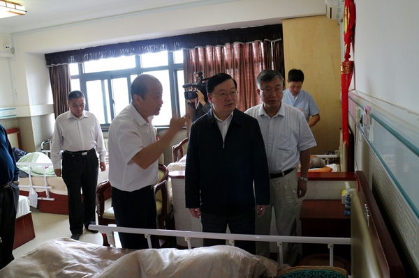 考察青岛市市北区福山老年公寓 考察青岛市市北区福山老年公寓