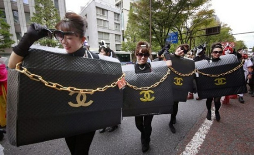 香奈儿手袋的爱好者。