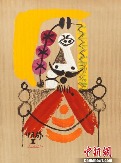 图为巴勃罗·毕加索作品 高吕艳杏 摄 图为巴勃罗·毕加索作品 高吕艳杏 摄