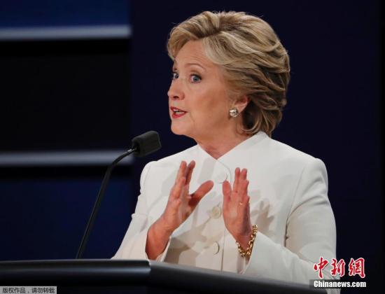 资料图：美国民主党总统候选人科米。