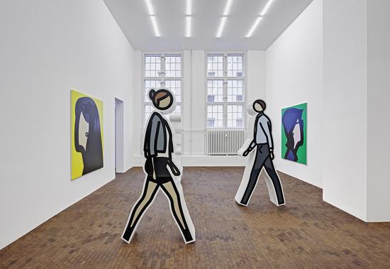 Julian Opie. Gerhardsen Gerner, Berlin. 2016. Installation view