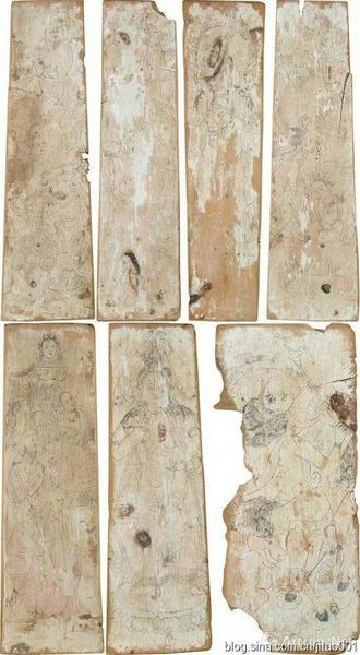 被叫停的“唐代木质彩绘佛像人物故事壁画（七件）一组”