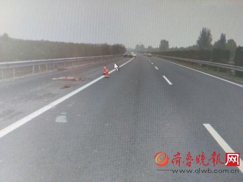 女孩尸体被找到的地方。（警方供图）