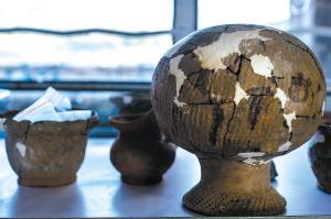 出土的器皿 出土的器皿