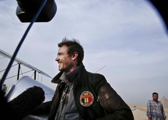 科莱特完成壮举，显得很兴奋。