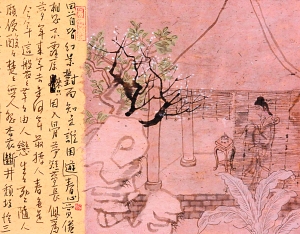 戏曲人物画《回首皆幻景》(余启平,局部)