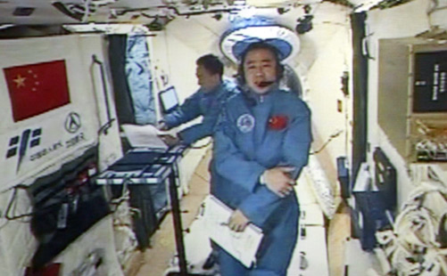 景海鹏陈冬今日回家5 景海鹏陈冬今日回家5