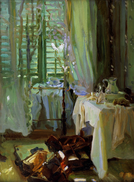 约翰·辛格·萨金特(John Singer Sargent)的《The Hotel Room》(1904年-1906年) 图片来源:私人收藏