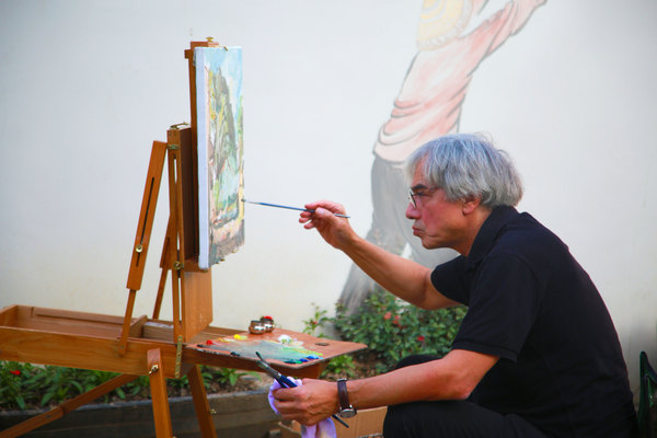 中国写生大会进行时之法国画家雷米?艾融(Rémy Aron) 中国写生大会进行时之法国画家雷米?艾融(Rémy Aron)